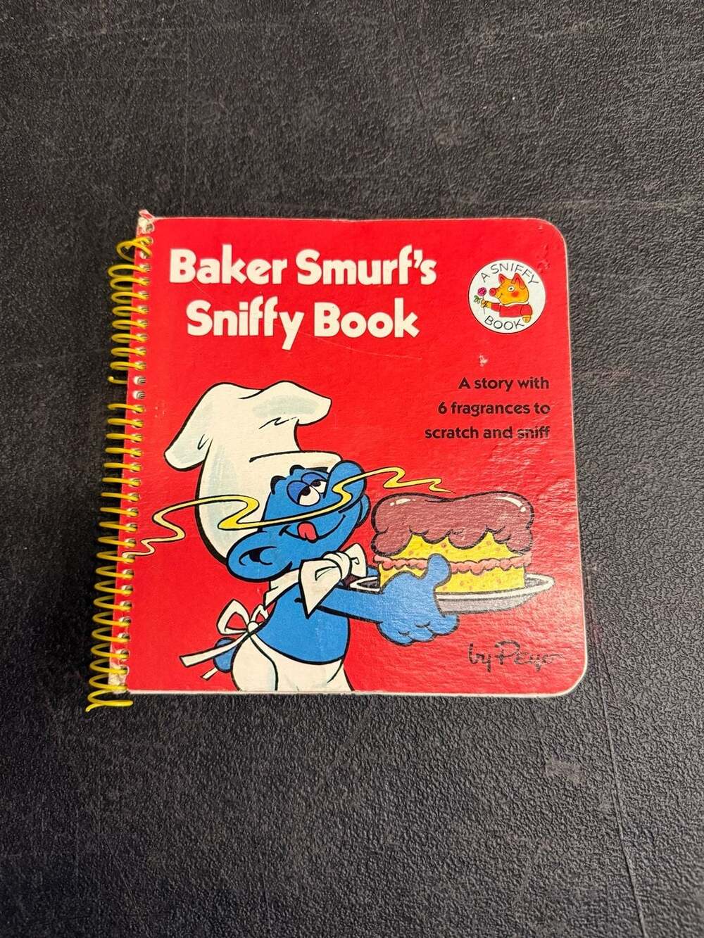 Baker Smurf's Sniffy Book by Peyo